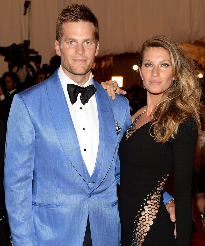 남자 이름 Brady and Gisele Bündchen