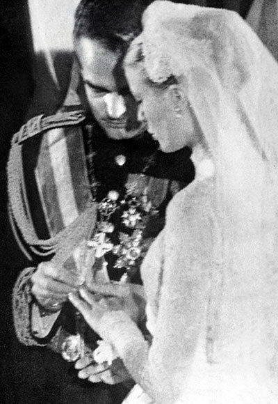 נסיך Rainier III of Monaco & Grace Kelly