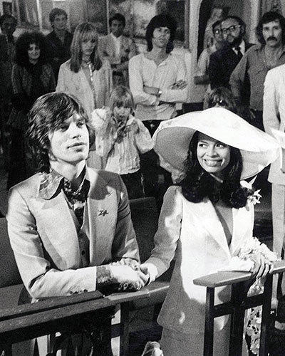 믹 & Bianca Jagger