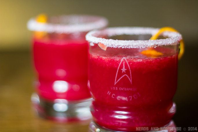 א Deliciously Nerdy Signature Cocktail... 