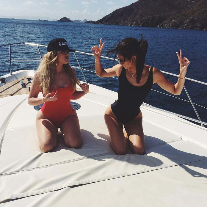 Khloé Kardashian and Kendall Jenner 