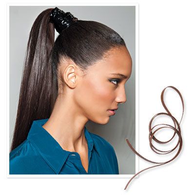 MJ Trim Leather - 10 Ways to Style Hair Quickly