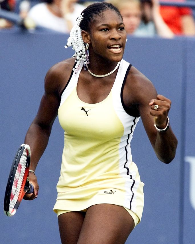 מספר seven seeded Serena Williams of the US pum