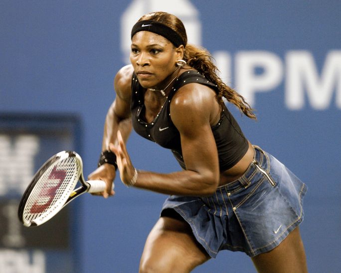 2004 US Open - Women's Singles - Quarter Finals - Serena Williams vs Jennifer Capriati