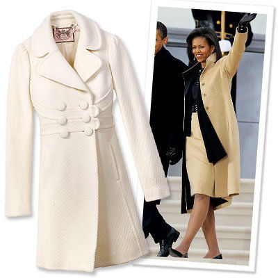 מישל Obama's Power Dressing - Cinzia Rocca - Narciso Rodriguez - Long Coats