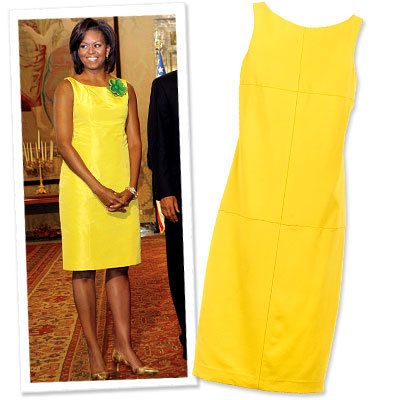 מישל Obama's Power Dressing - Bright Sheaths - Nicole Miller - Jason Wu