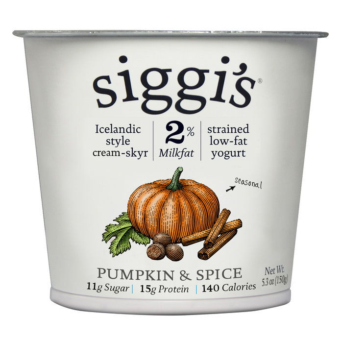 סיגי's Pumpkin & Spice Yogurt 