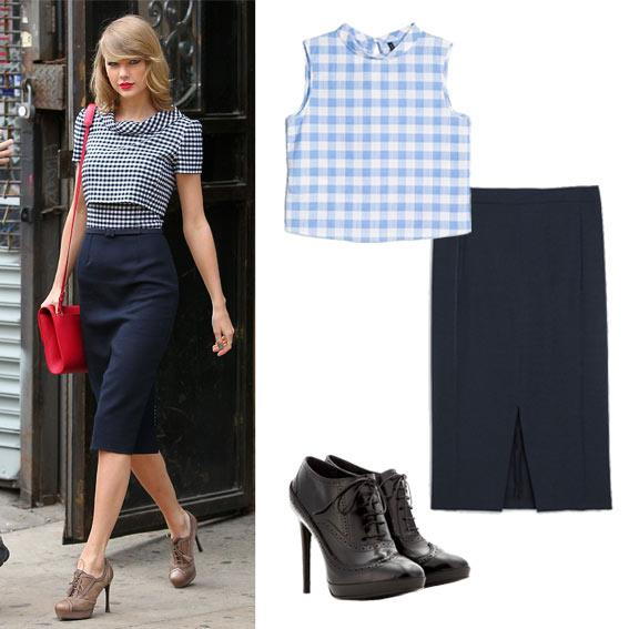 מגפיים and Skirts: Taylor Swift