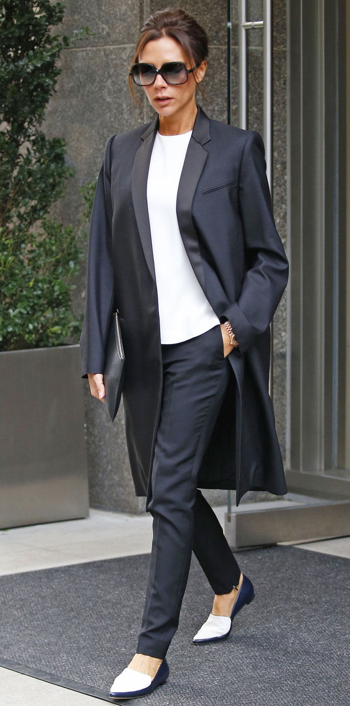 ビクトリア州 Beckham leaves her hotel to attend the Social Good Summit in NYC