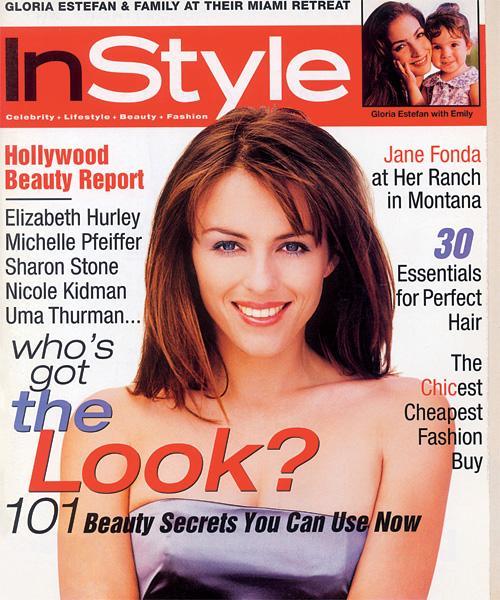 스타일 Covers - October 1996, Elizabeth Hurley