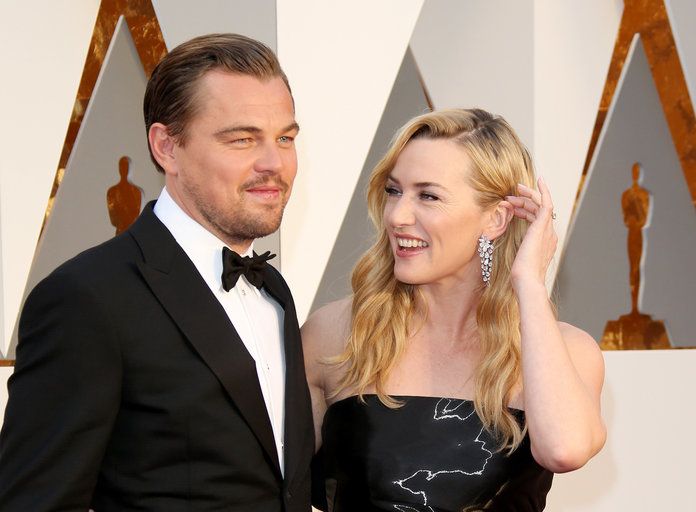 케이트 and Leo at the 2016 Academy Awards 