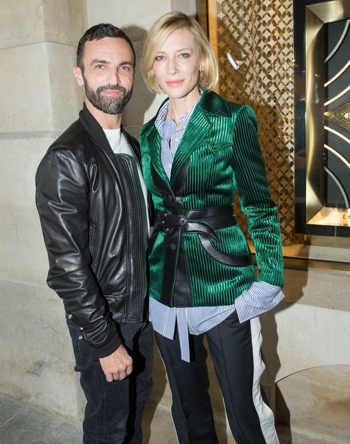 ניקולה Ghesquière and Cate Blanchett 