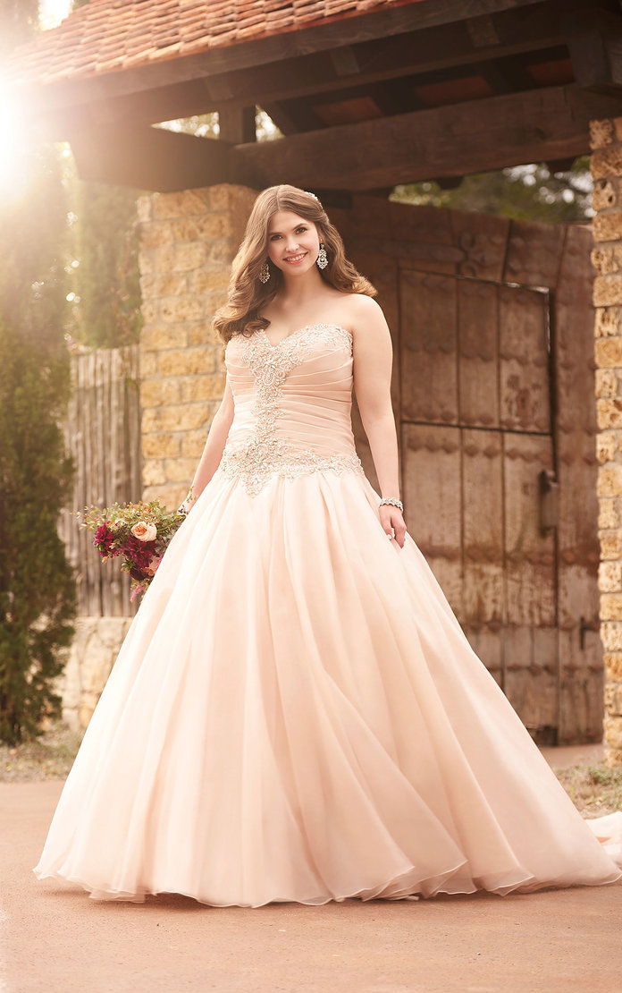 ורוד Princess Wedding Dress 