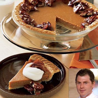 순경 Flay, Easy Pumpkin Pie with Pecan Brittle, Thanksgiving Recipes