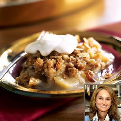 지아다 De Laurentiis, Pear-and-Apple Crisp, Thanksgiving Recipes