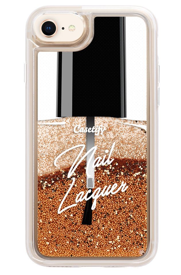 ה Glitter Nail Lacquer Case by Casetify 