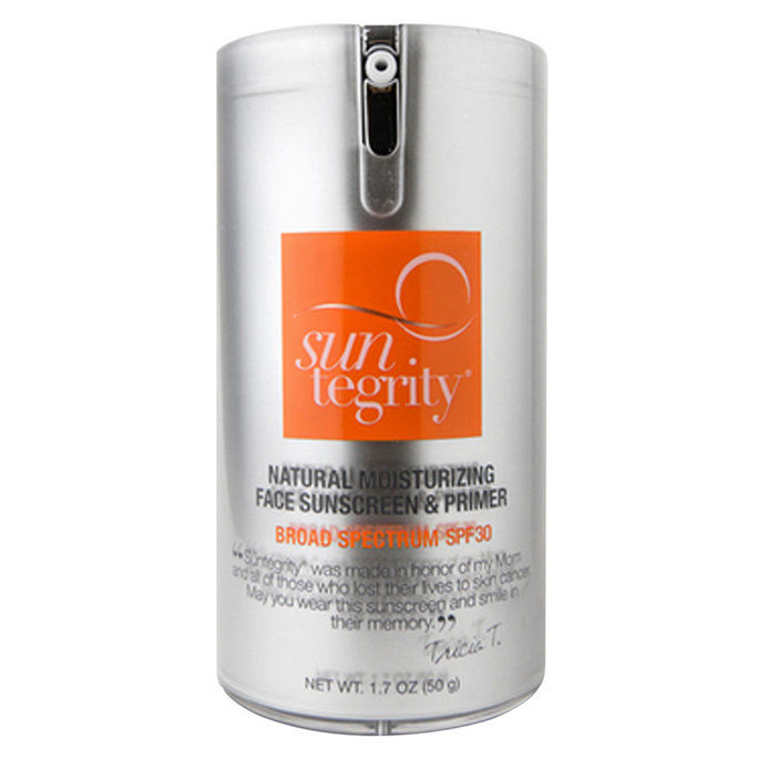 סונטגרי Natural Moisturizing Face Sunscreen & Primer SPF 30 