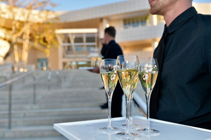 페리에 Jouët Champagne at The Getty Center 