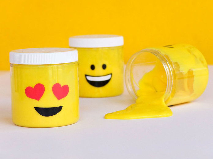 Emoji Slime Jar