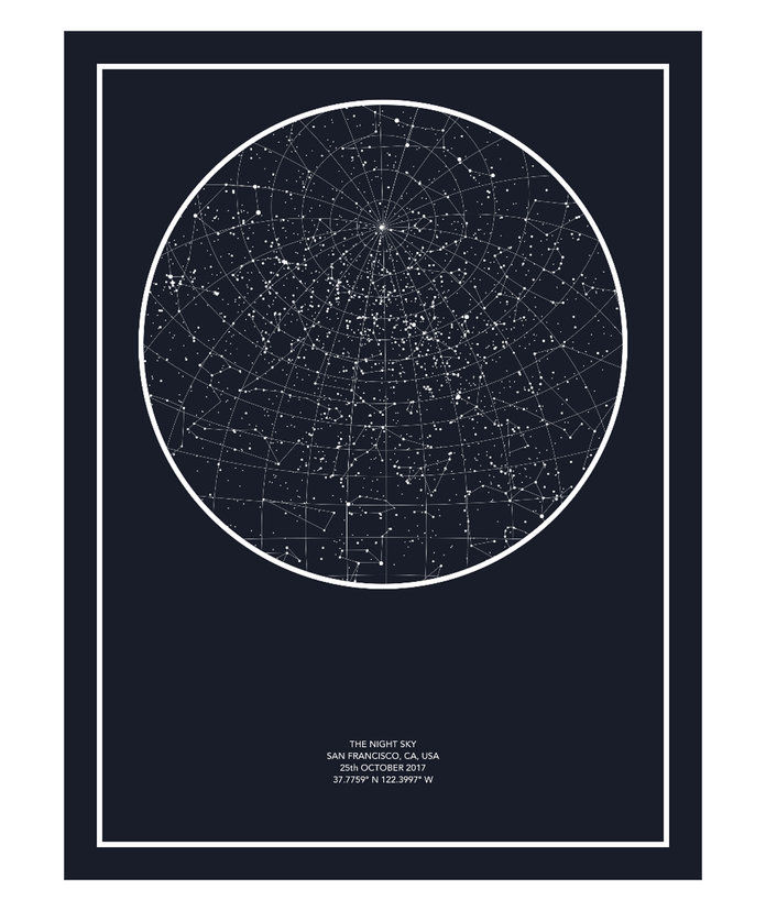 המותאם אישית constellation map 