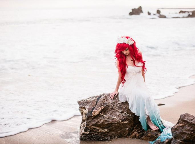 작은 Mermaid Wedding