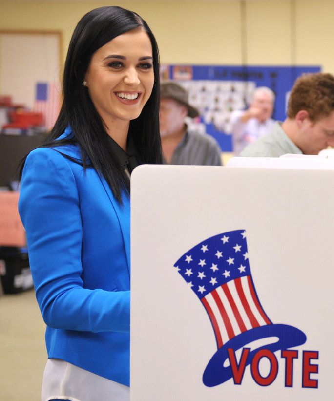 קייטי Perry Voting