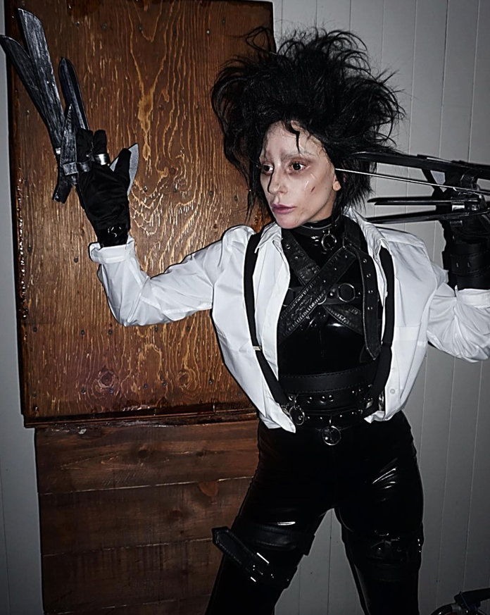 レディ Gaga as Edward Scissorhands 