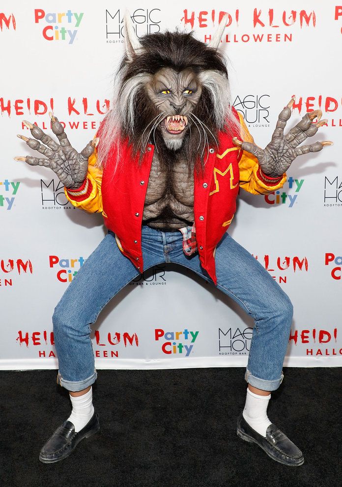 ハイジ Klum as a werewolf 