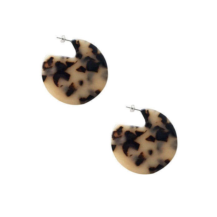 クレア earrings in Blonde tortoise 