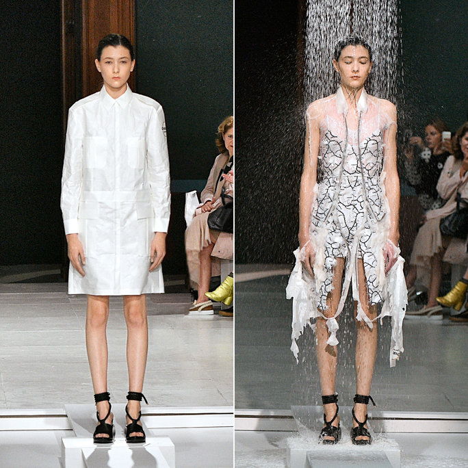22ations Chalayan dissolving clothing