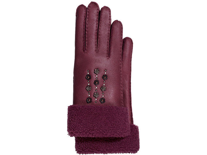 장미 Embellished Gloves 