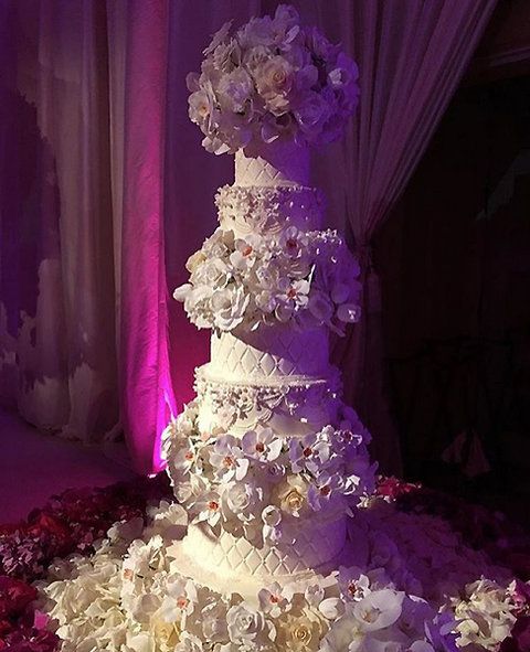 סופיה Vergara and Joe Manganiello's Wedding Cake