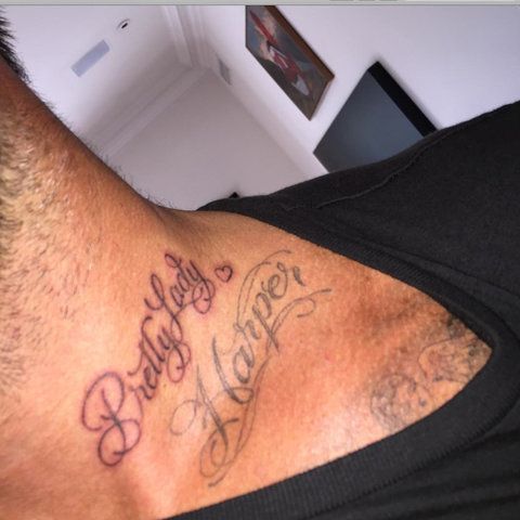 デビッド Beckham instagram tattoos 2