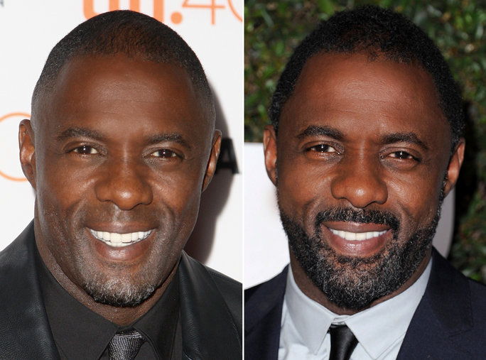 זקן or No Beard - Idris Elba