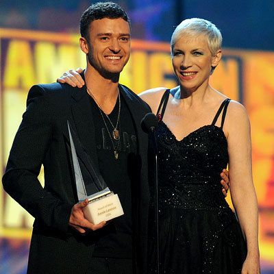 ג'סטין Timberlake and Annie Lennox, American Music Awards