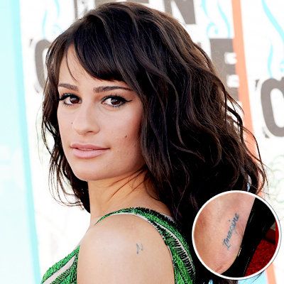 넓은 땅 Michele - Celebrity Tattoos
