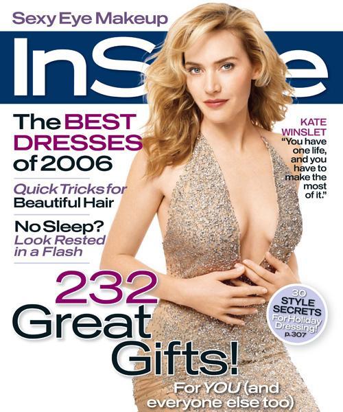 InStyle Covers - December 2006, Kate Winslet