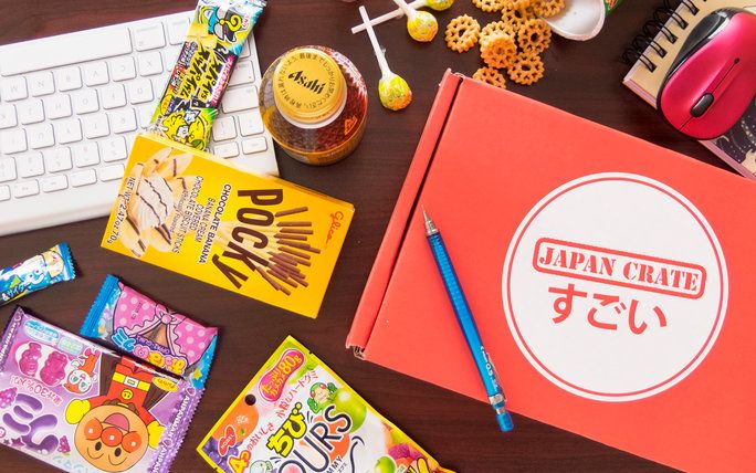 יפן Crate candy subscription box