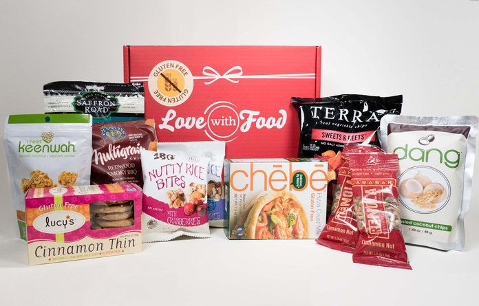 אהבה With Food Gluten Free Food Subscription Box