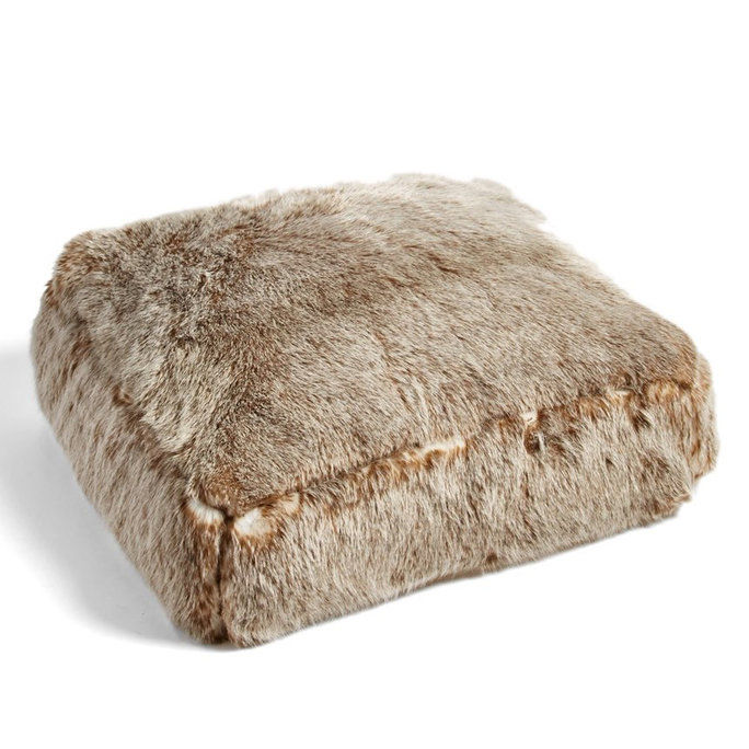 Nordstrom at Home 'Cuddle Up' Faux Fur Pouf
