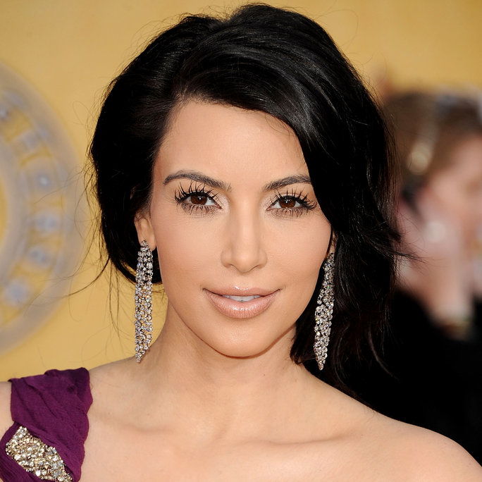 קים Kardashian at the 17th Annual Screen Actors Guild Awards