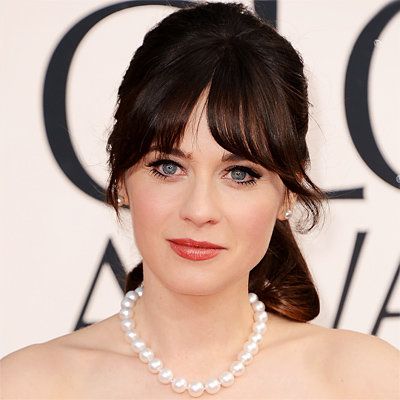 Zooey Deschanel - Transformation - Hair - Celebrity Before and After