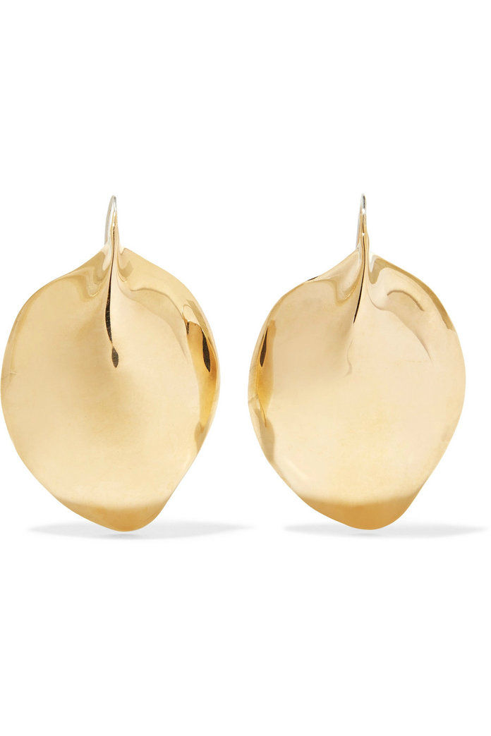 オミネカ gold-tone earrings
