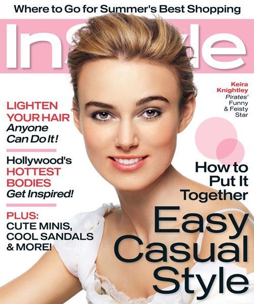 InStyle Covers - July 2006, Keira Knightley