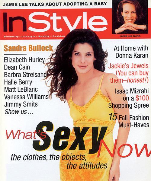 בסטייל Covers - September 1996, Sandra Bullock
