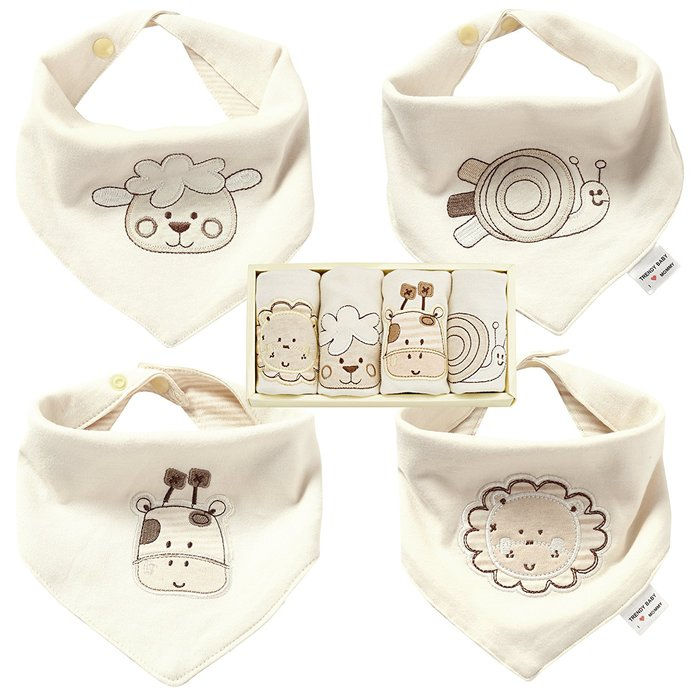 ה Trendy Baby Bandana Bib 