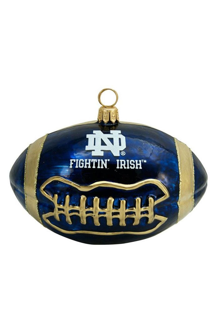 שמחה TO THE WORLD COLLECTIBLES College Football' Ornament