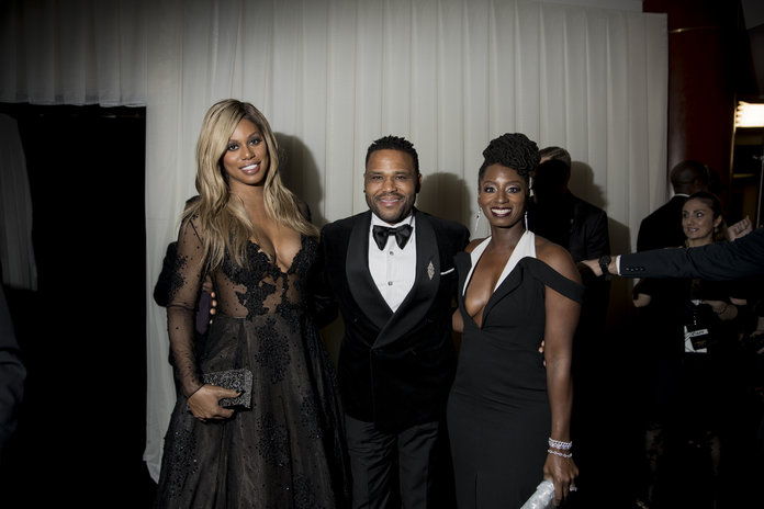 Laverne Cox, Anthony Anderson, and Rutina Wesley 