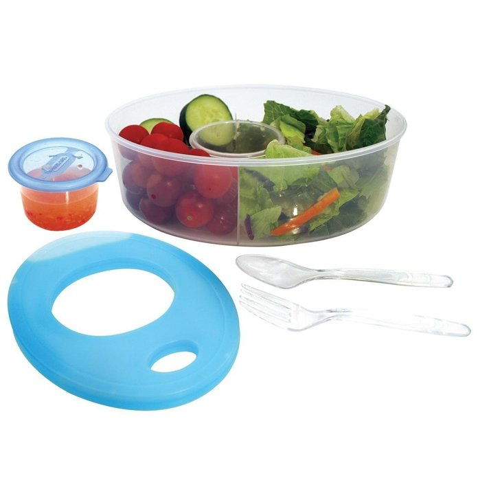 פריגדיר Plastic Salad Food Storage Container with Cool Pack
