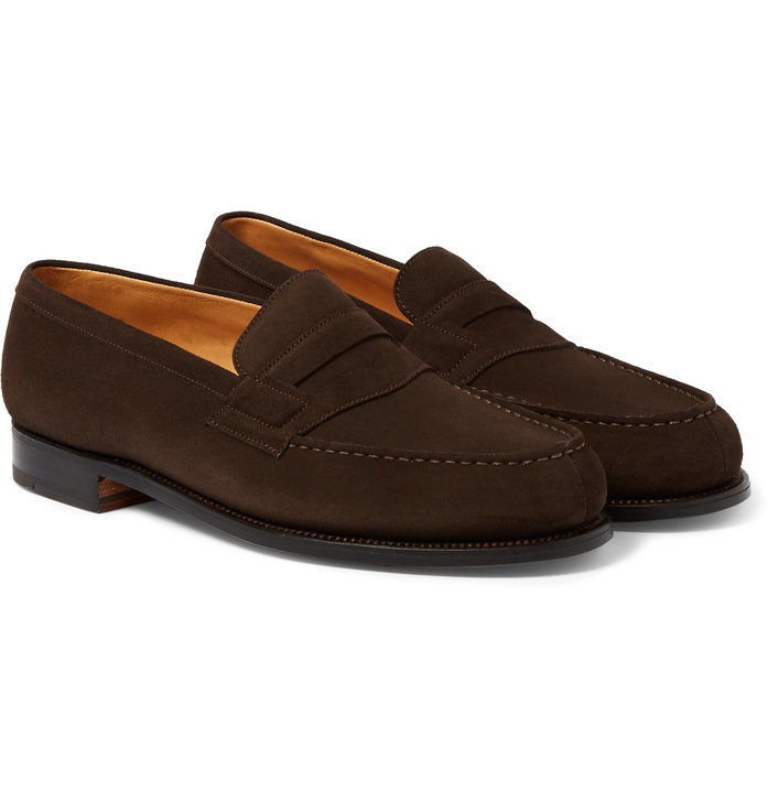 180 The Moccasin Suede Loafers